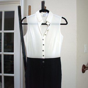 Venus Black and White Jumper